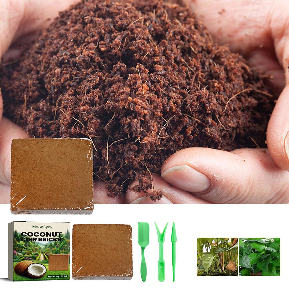 Sphagnum Moss Dry - Coconut Coir Fiber Brick - Organic