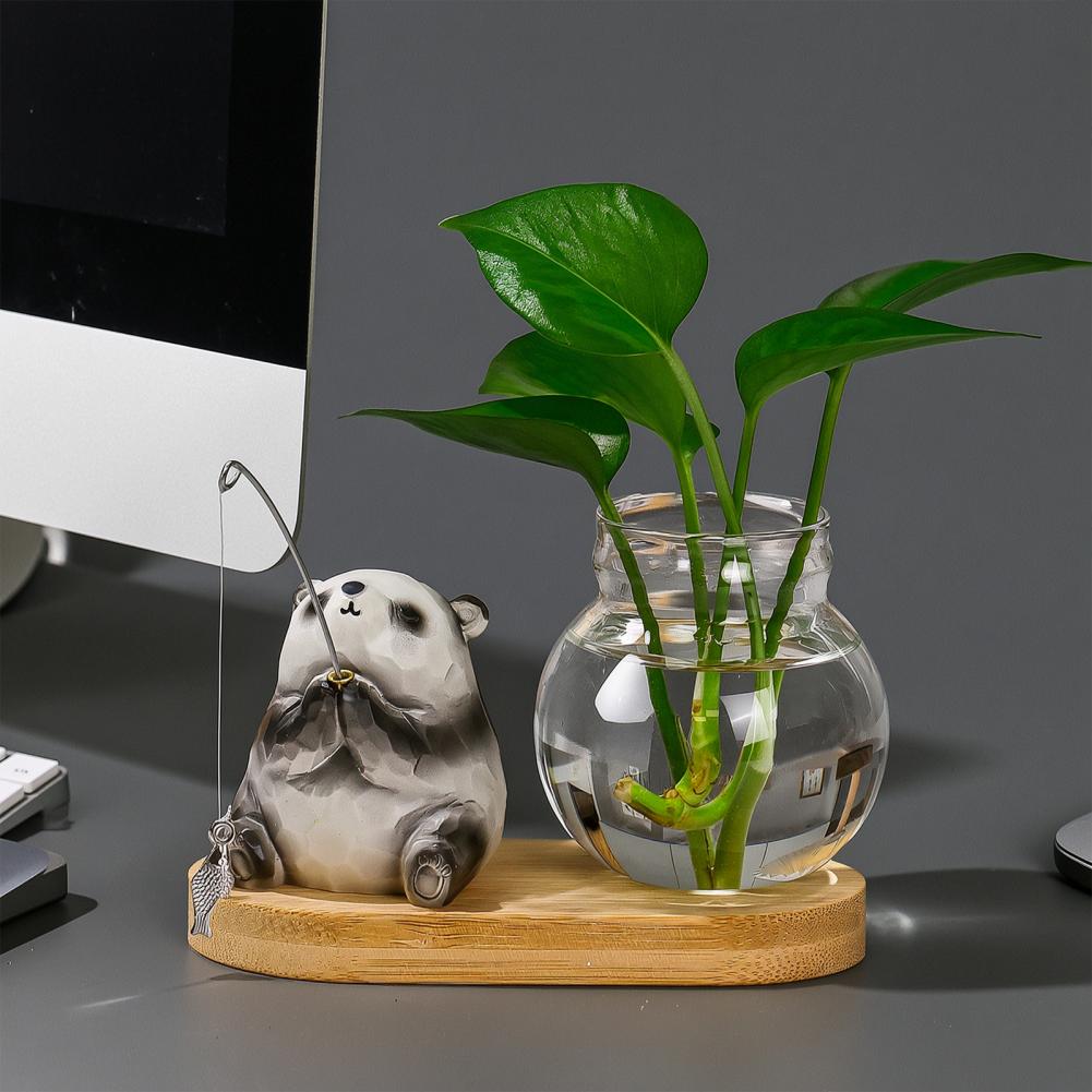 Cute Resin Figurines Mini Plan - đánh giá và giá Propagation Station Vase
