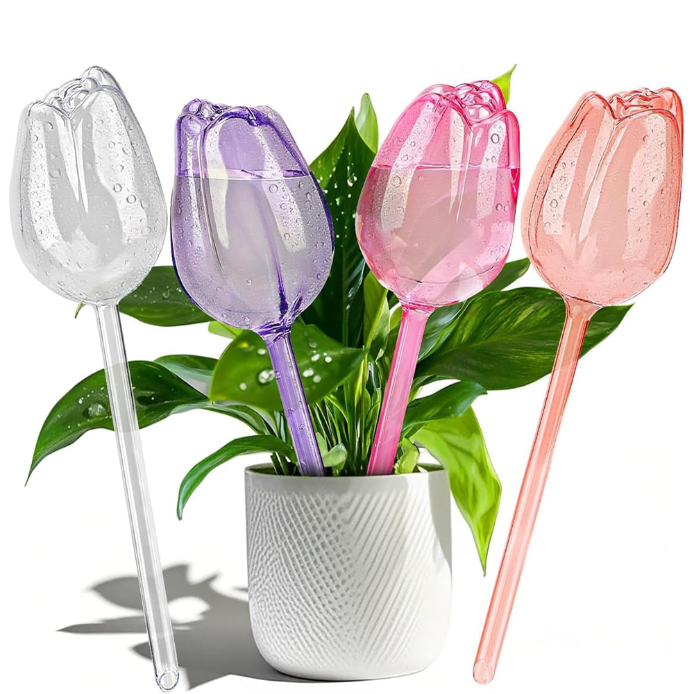 2/4pcs Tulip-Shaped Self-Water - đánh giá và giá Self Watering Insert