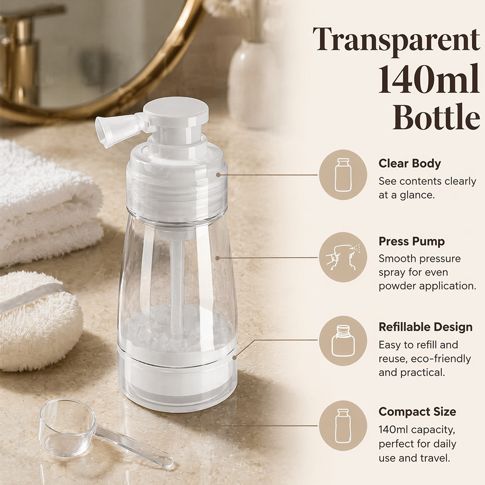 140ml Press-Type Dry Powder Sp - đánh giá và giá Misting Bottle Fine