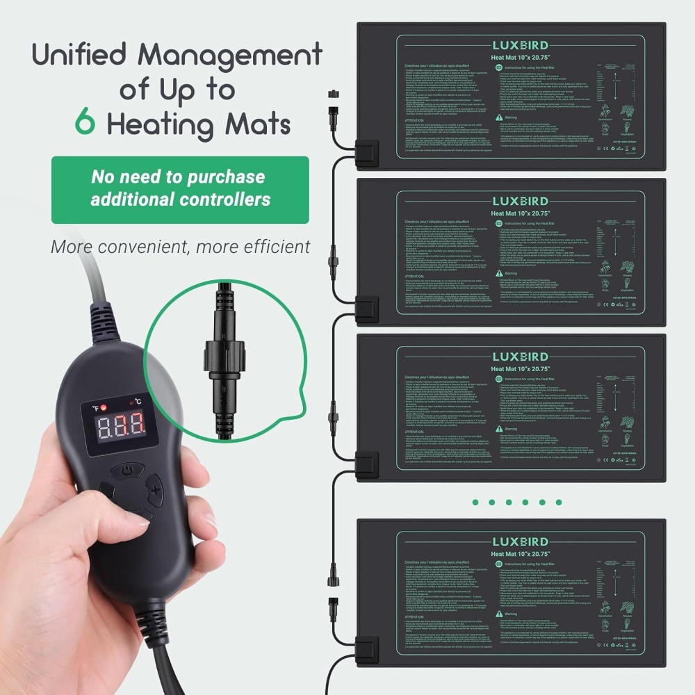 4 Pack Seedling Heat Mat with  - đánh giá và giá Heat Mat Seedling