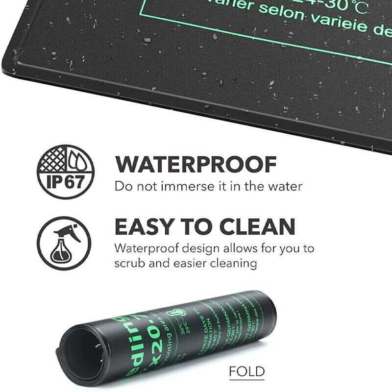 LERWAY 21W Seedling Heating Ma - đánh giá và giá Heat Mat Seedling