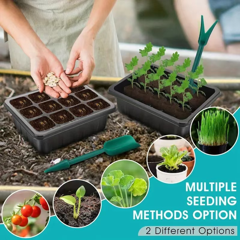 Seed starter tray with grow li - đánh giá và giá Humidity Dome Kit