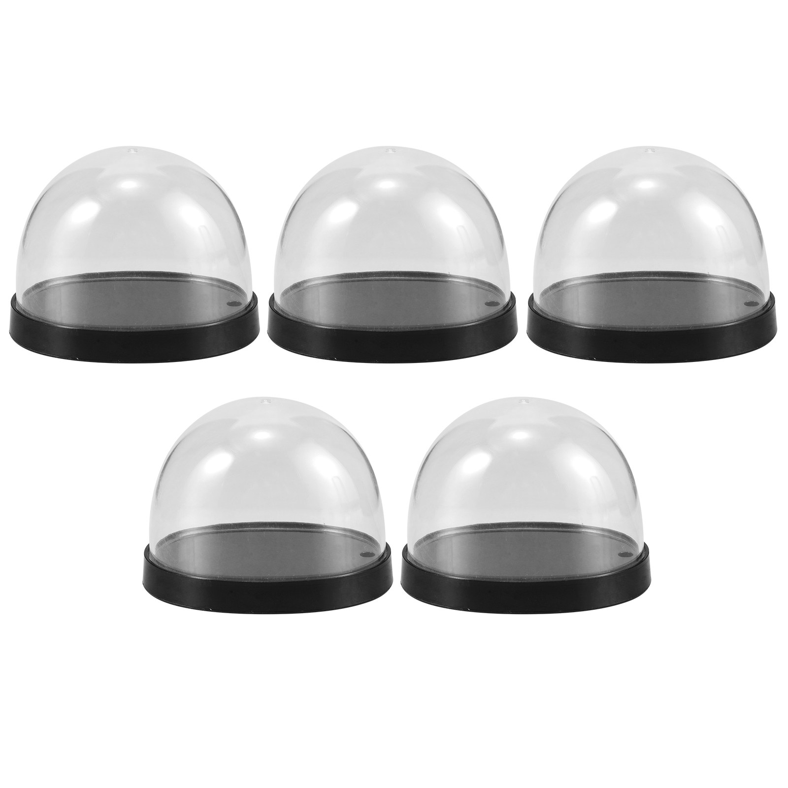 5Sets High-Transparency Plasti - đánh giá và giá Plastic Dome Clear