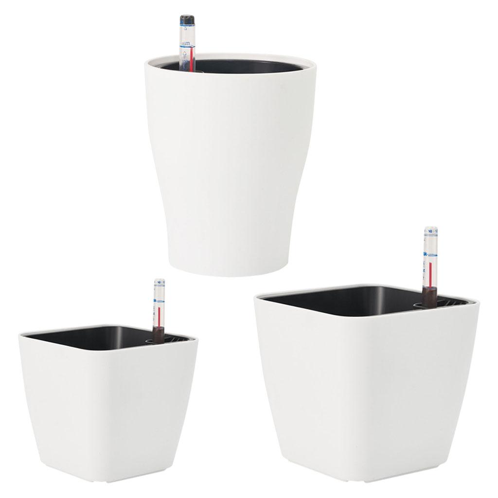 Self Watering Flower Pots Whit - đánh giá và giá Self Watering Insert