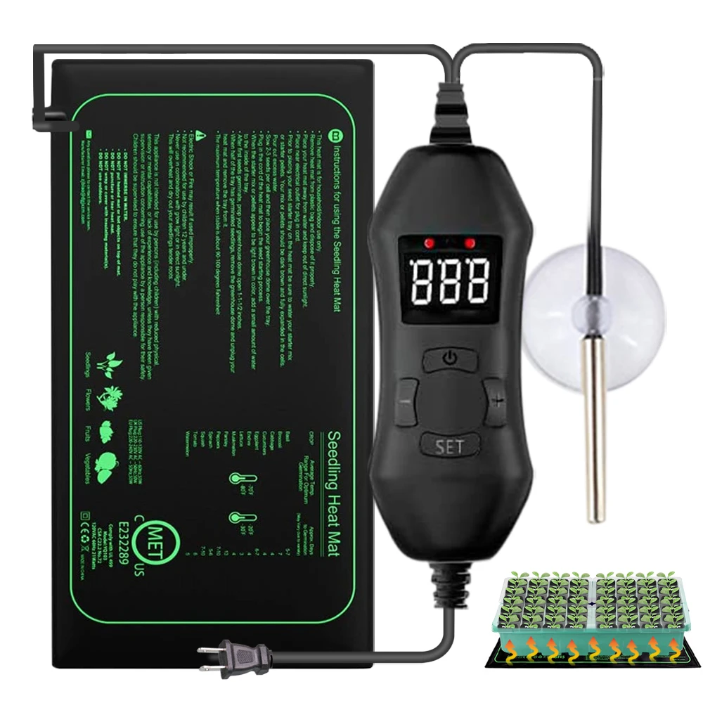 50W EU-US/UK/AU Adjustable The - đánh giá và giá Heat Mat Seedling