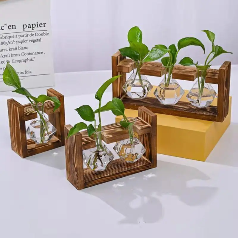 〔20E〕|Tabletop Glass Planter P - đánh giá và giá Propagation Station Vase