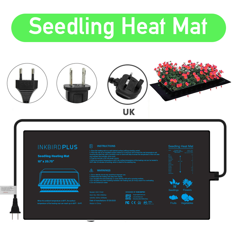 20.75X10CM EU/Mỹ/Anh/Âu Cắm Câ - đánh giá và giá Heat Mat Seedling