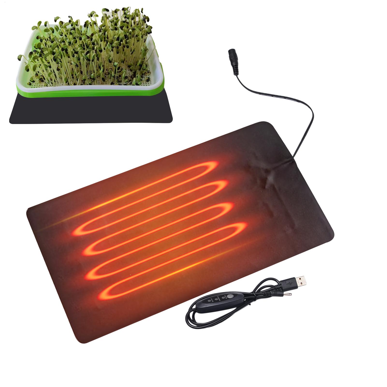 Seedling Heat Mat 5V 2A 8.5W P - đánh giá và giá Heat Mat Seedling