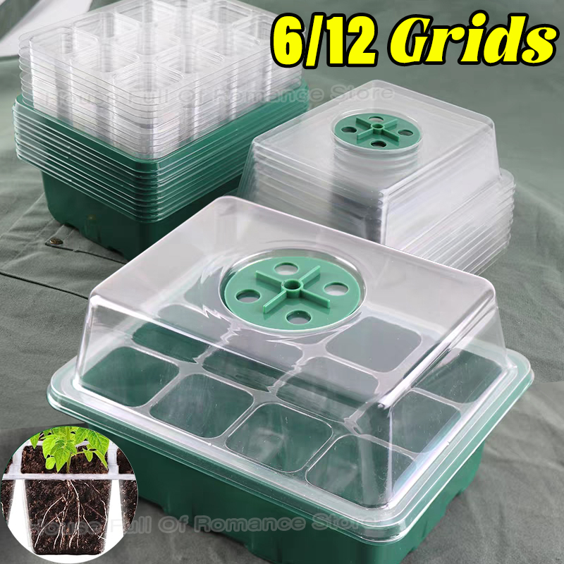 Growing Starting Nursery Trays - đánh giá và giá Humidity Dome Kit